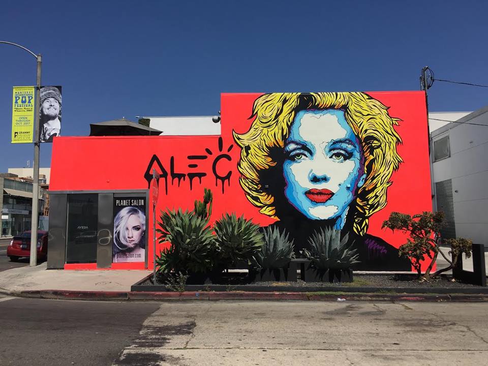 Alec Monopoly @West Hollywood, USA