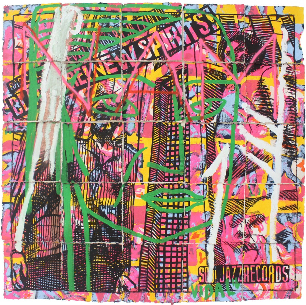 Francisco-Vidal-Black-Fire-New-Spirits-No.2-2015-oil-and-acrylic-on-handmade-recycled-paper-255x255-cm.-©-Micael-Costa-2000x1994