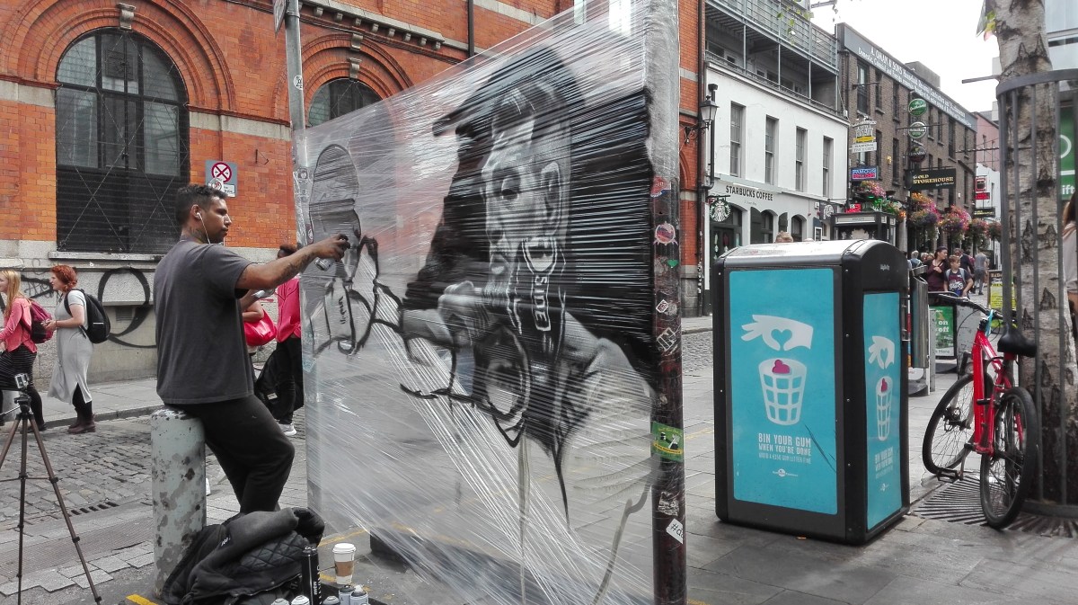 Dublino - Live painting