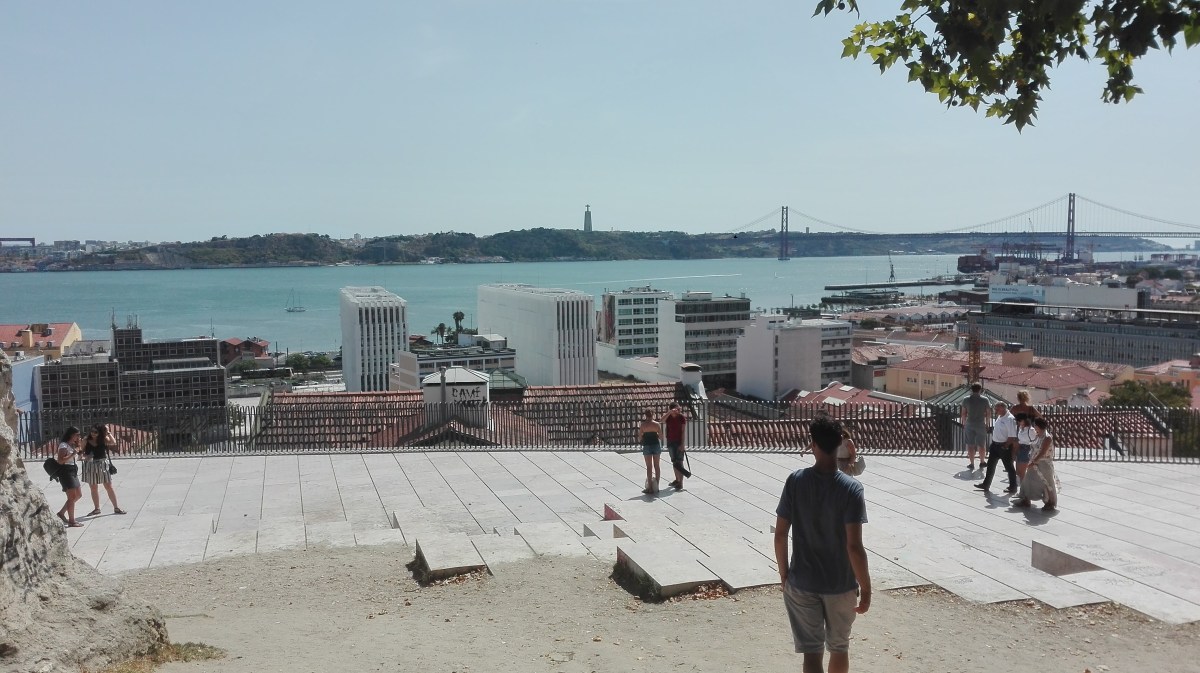 Lisbona - Miradouro de Santa Catarina