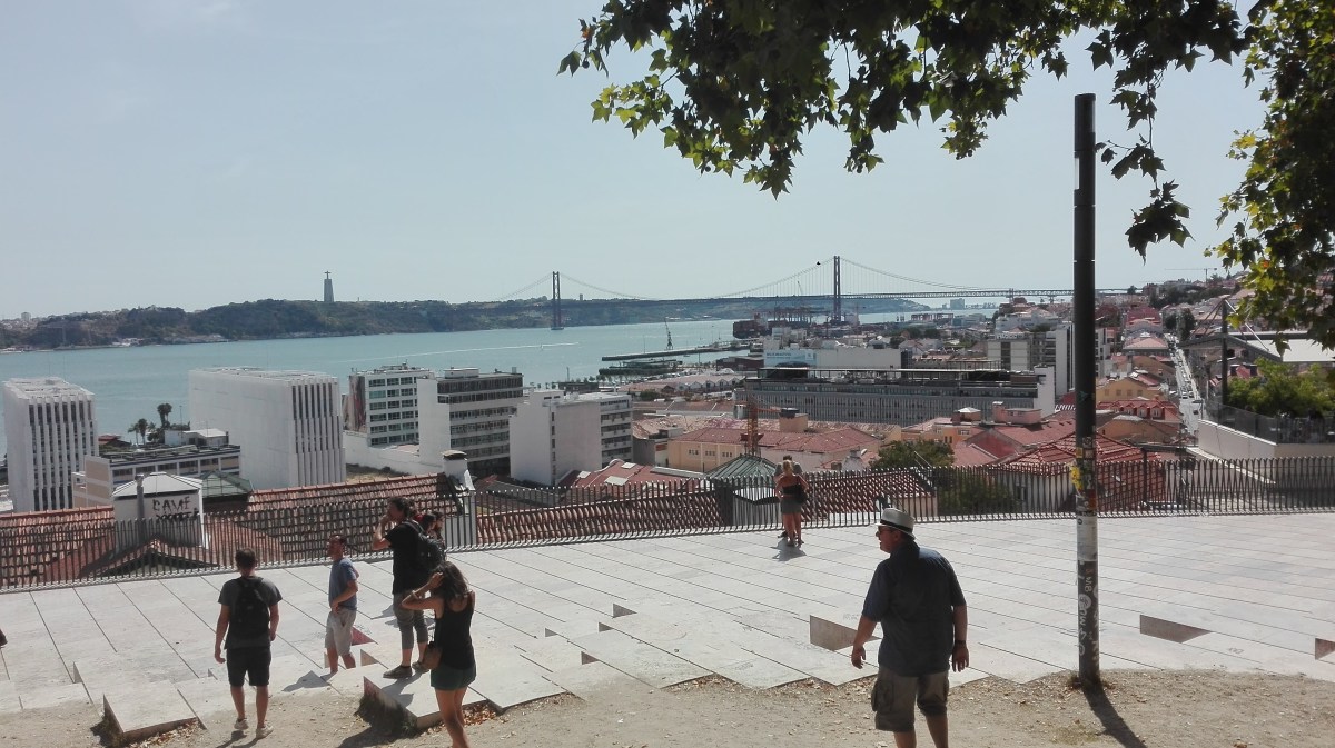 Lisbona - Miradouro de Santa Catarina
