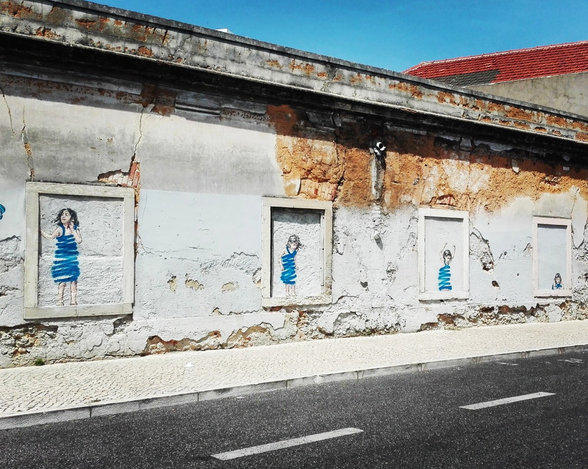 Lisbona - Itinerario street - Ernest Zacharevic