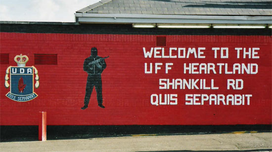 Murale lealista di Belfast