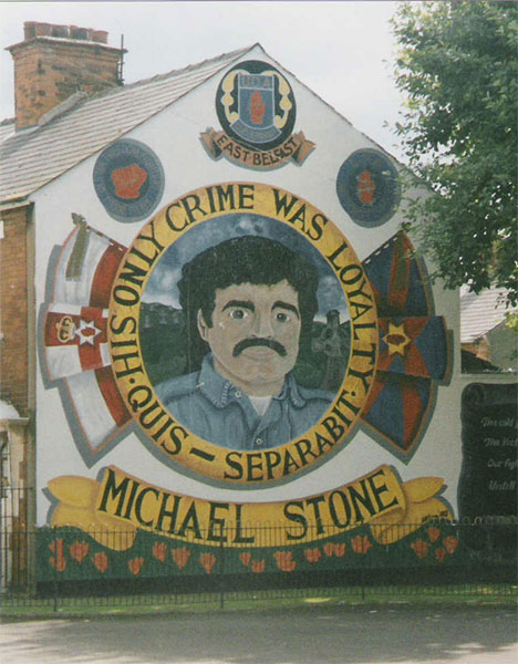Murale lealista di Belfast