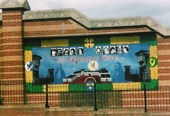 Murale nazionalista di Belfast