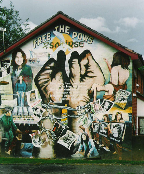 Murale nazionalista di Belfast