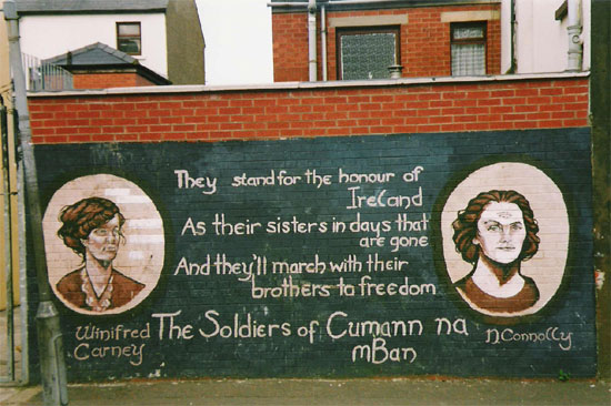 Murale nazionalista di Belfast