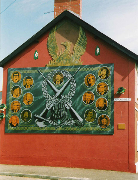 Murale nazionalista di Belfast