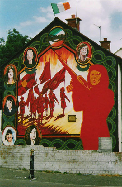 Murale nazionalista di Belfast