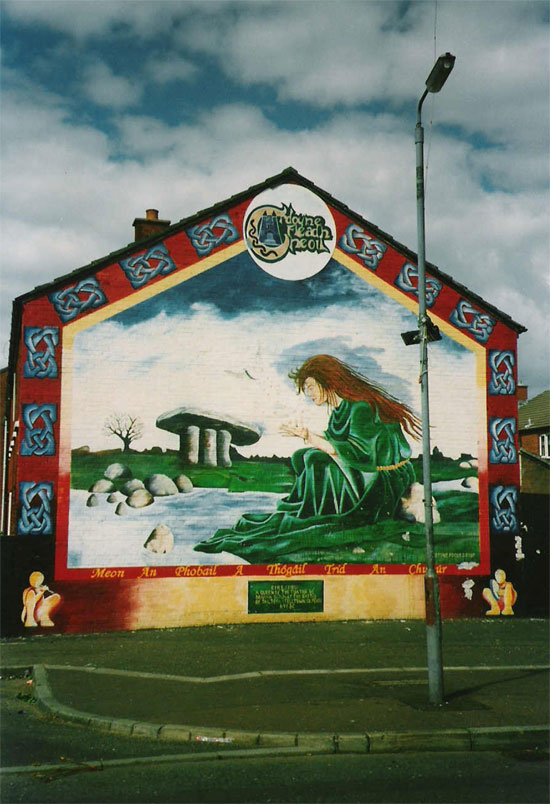 Murale nazionalista di Belfast