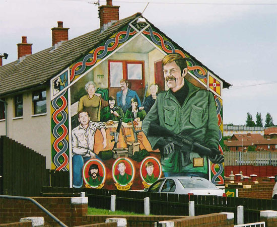 Murale nazionalista di Belfast
