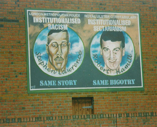 Murale nazionalista di Belfast