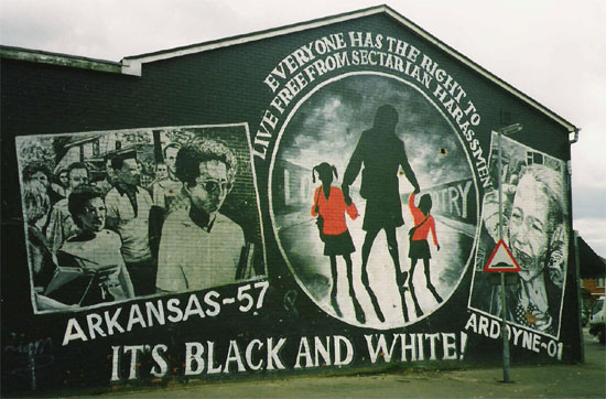 Murale nazionalista di Belfast
