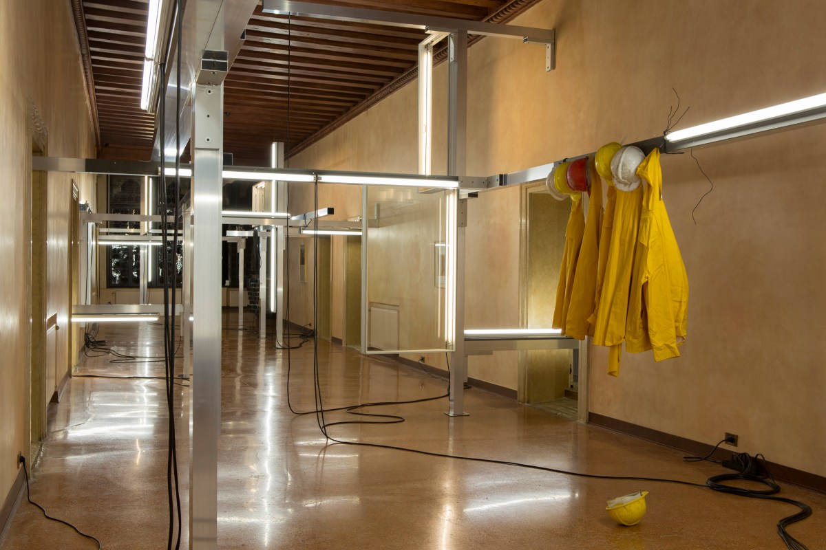Pedro Cabrita Reis - A Remote Whisper - 2013, Installation views at Palazzo Falier, Venice