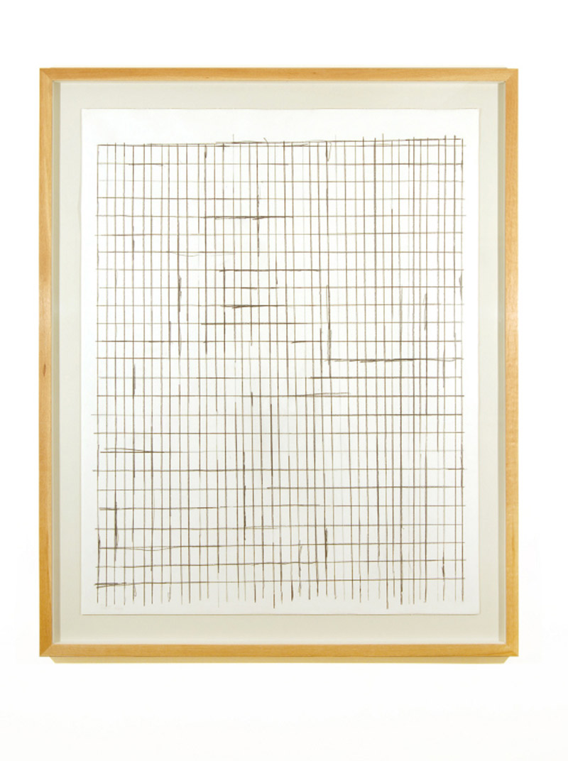 Pedro Cabrita Reis - Building Drawing - 2005 acrilico e grafite su carta 175.5 x 145.5 cm