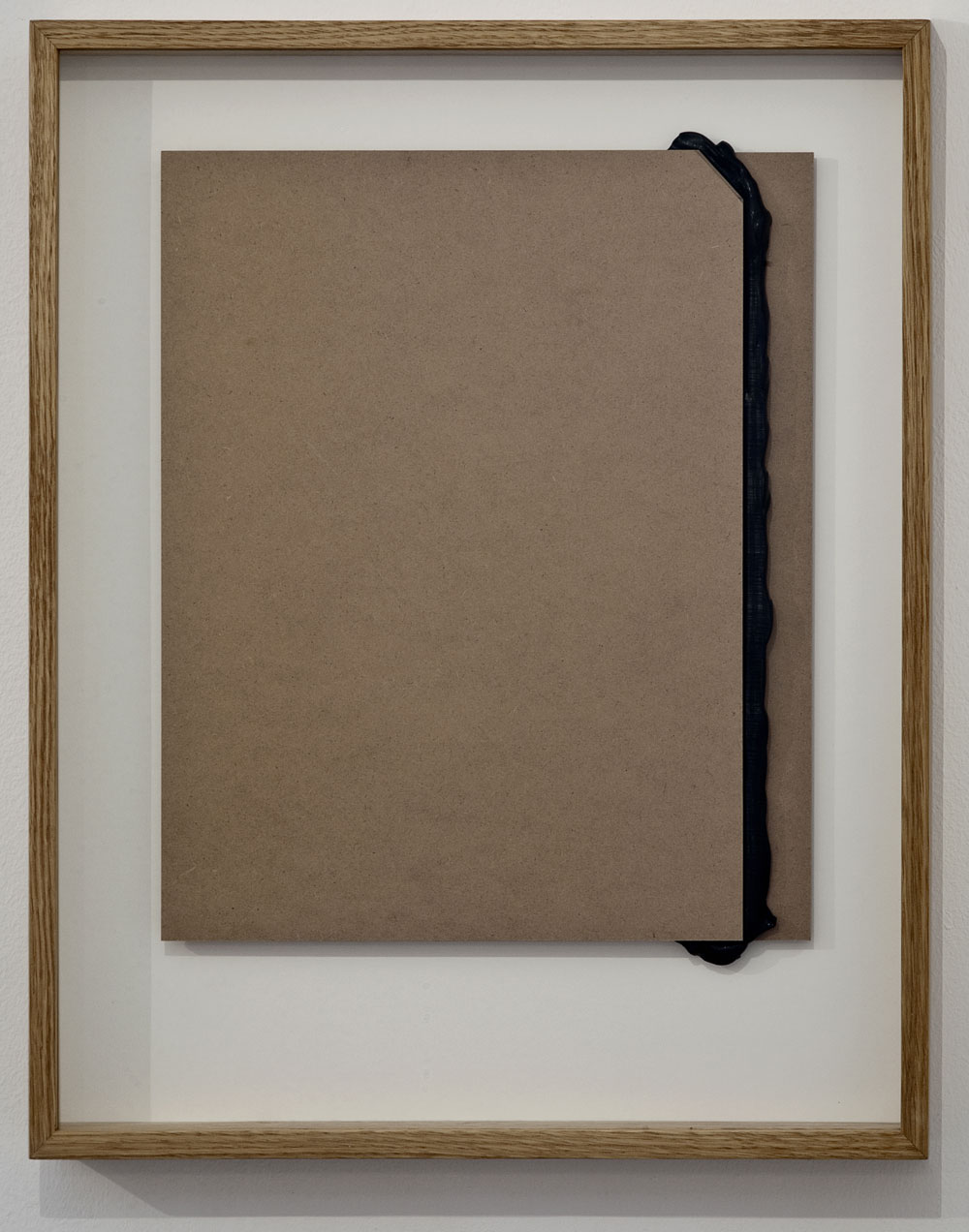 Pedro Cabrita Reis - Sotto pressione - 2012 fibre di media densità, silicone 34x43x1,5 cm