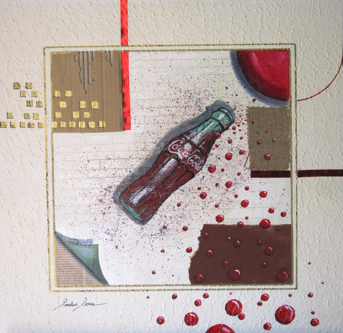 Sandro Serra - Coca-Cola #1.0 - 49x47,7 - 2011