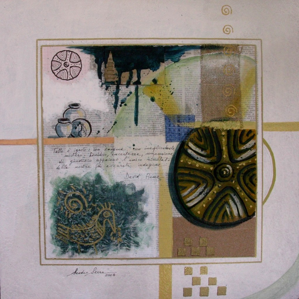 Sandro Serra - Tutto è ignoto - 50x50 - 2008 Sandro Serra - Tutto è ignoto - 50x50 - 2008