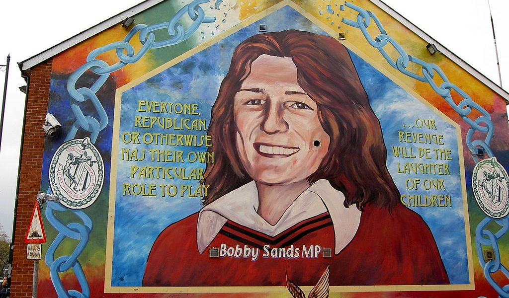 Solidarity Wall - murale del fronte repubblicano dedicato a Bobby Sands