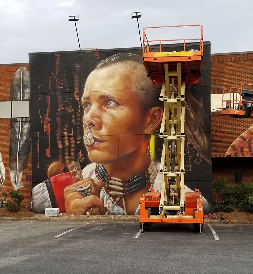 Adnate @Greensboro, USA Adnate @Greensboro, USA