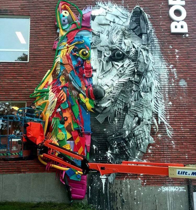Bordalo II @Boras, Sweden