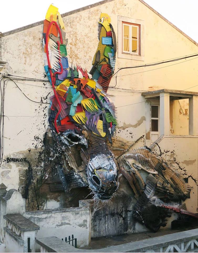 Bordalo II @Montijo, Portugal