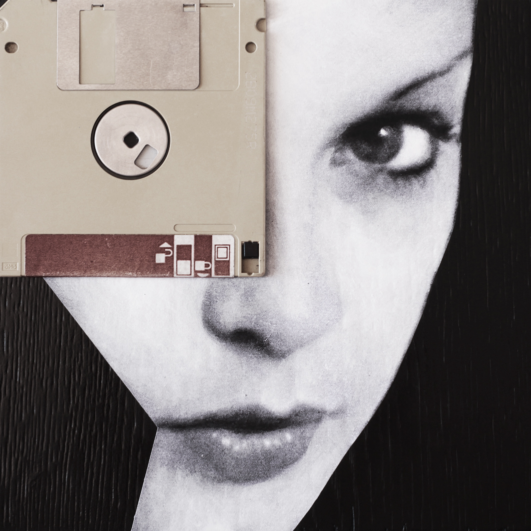 Claudio Rosa - FLOP Y 04 (6 x 18,0 x 18,0 cm - tecnica mista)