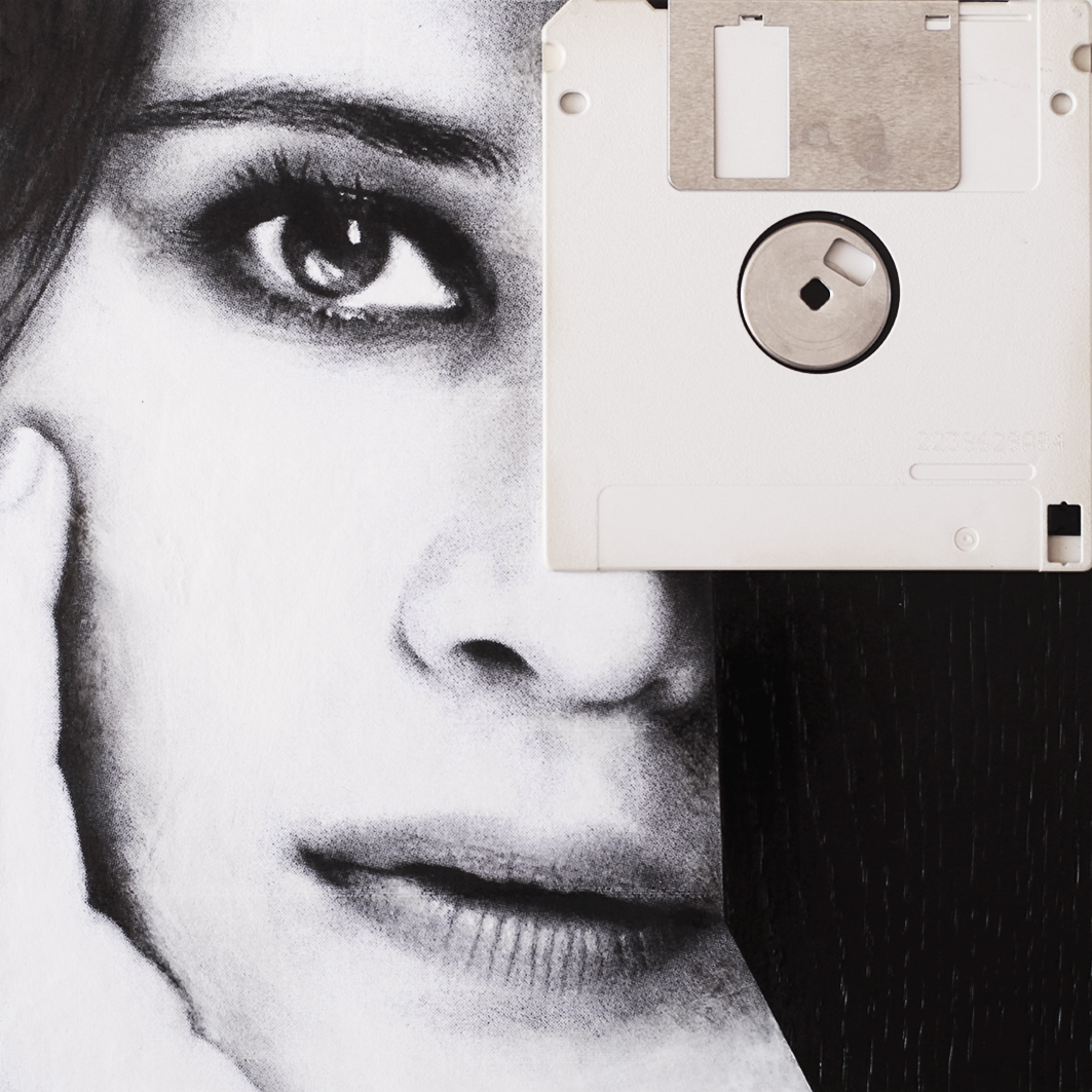 Claudio Rosa - FLOP Y 09 (6 x 18,0 x 18,0 cm - tecnica mista)