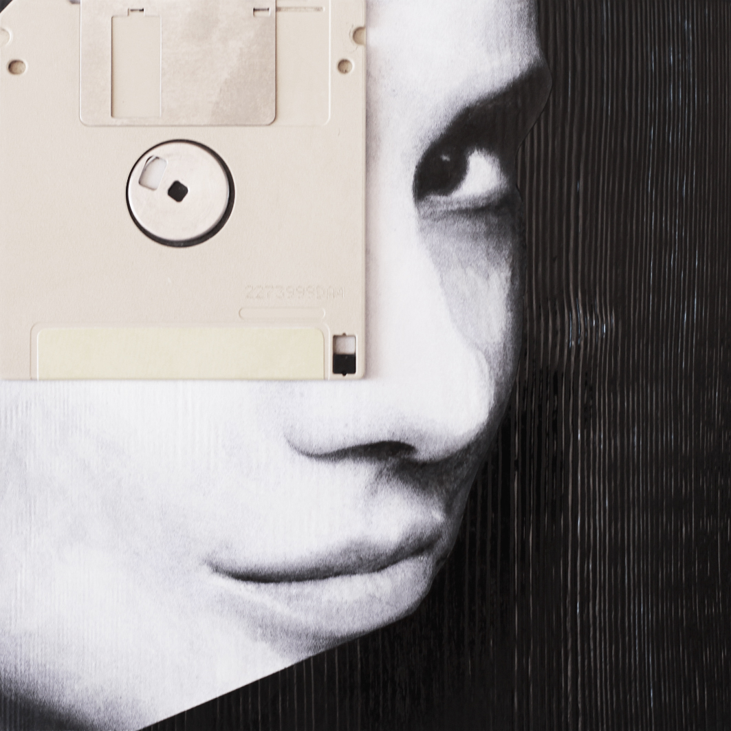 Claudio Rosa - FLOP Y 11 (6 x 18,0 x 18,0 cm - tecnica mista)