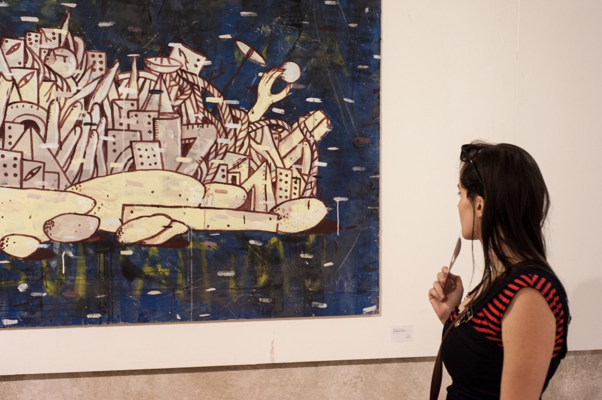 Smart Cityness 2017 - Opera di Federico carta aka Crisa - Fotografia di Carlo Modoni