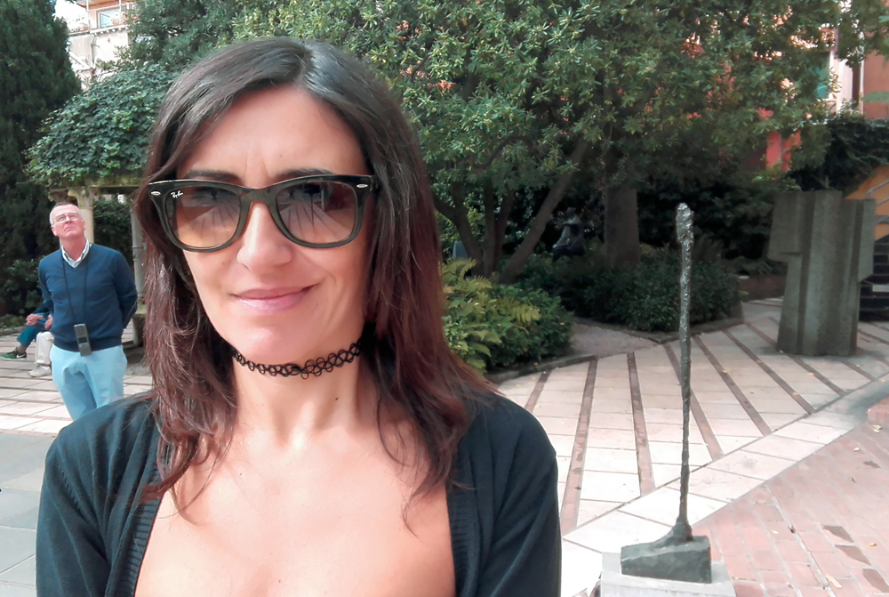 "Donna in piedi (Donna ''Leoni”)" (1947) by Alberto Giacometti @ Peggy Guggenheim Collection