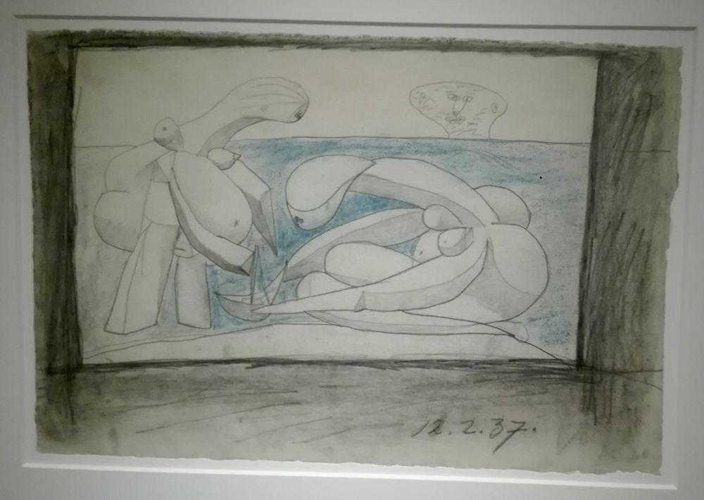 "Picasso. Sulla Spiaggia" (disegni preparatori) @ Collezione Peggy Guggenheim