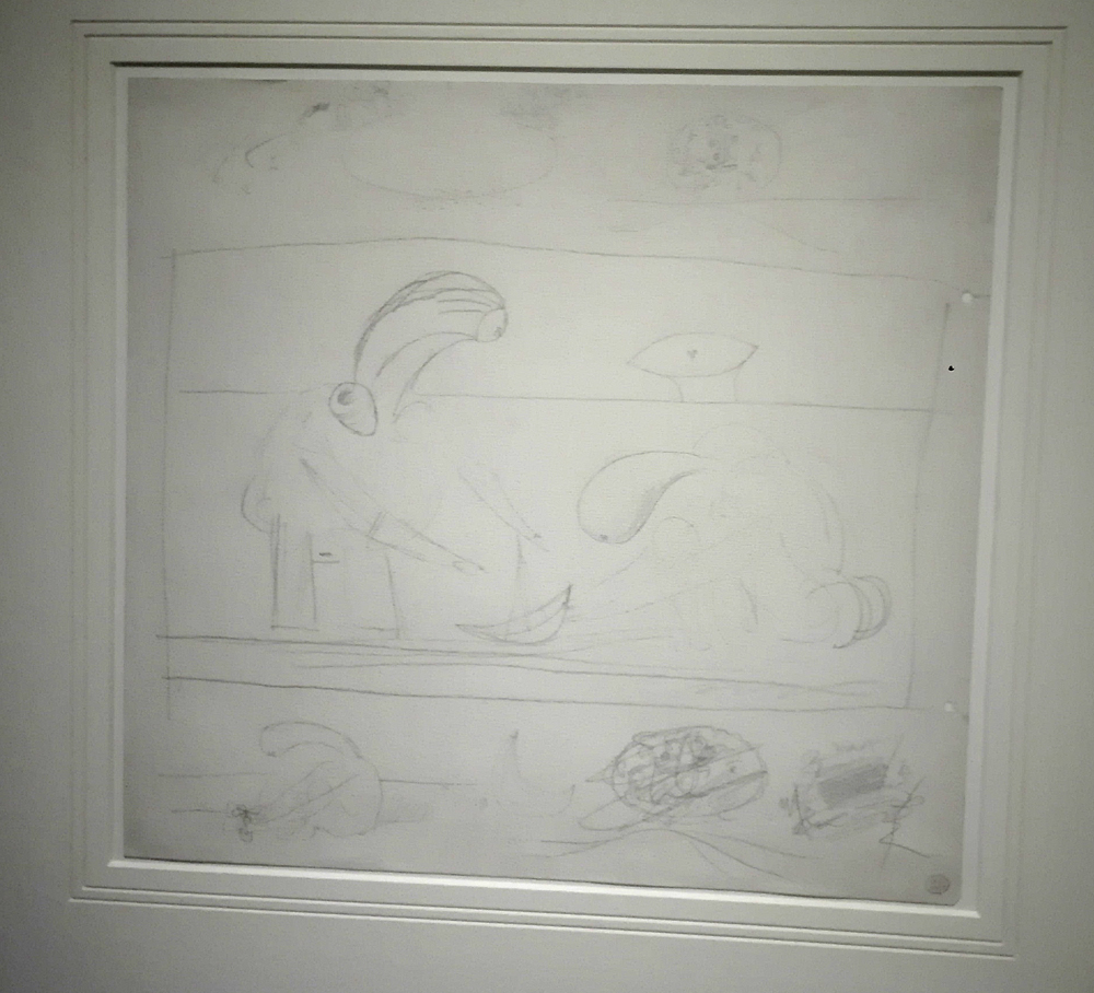 "Picasso. Sulla Spiaggia" (disegni preparatori) @ Collezione Peggy Guggenheim