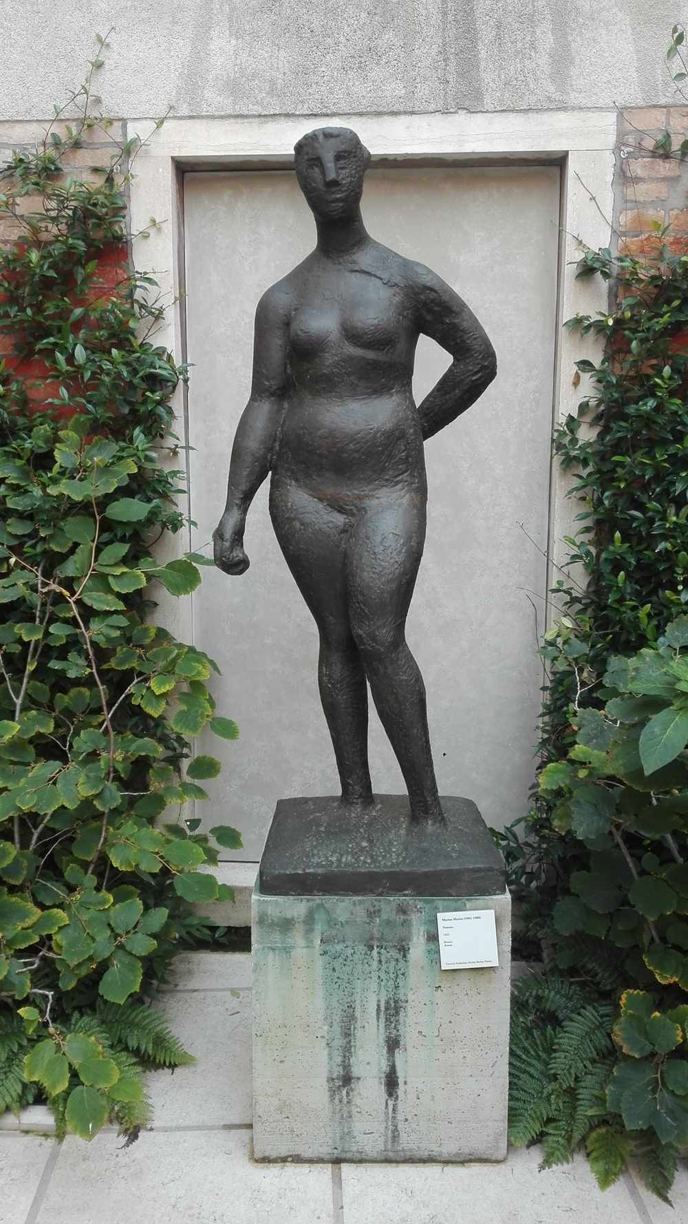 "Pomona" (1945) by Marino Marini @ Peggy Guggenheim Collection