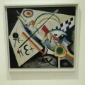 “Croce bianca (Weisses Kreuz)” (1922) by Vasily Kandinsky @ Peggy Guggenheim Collection