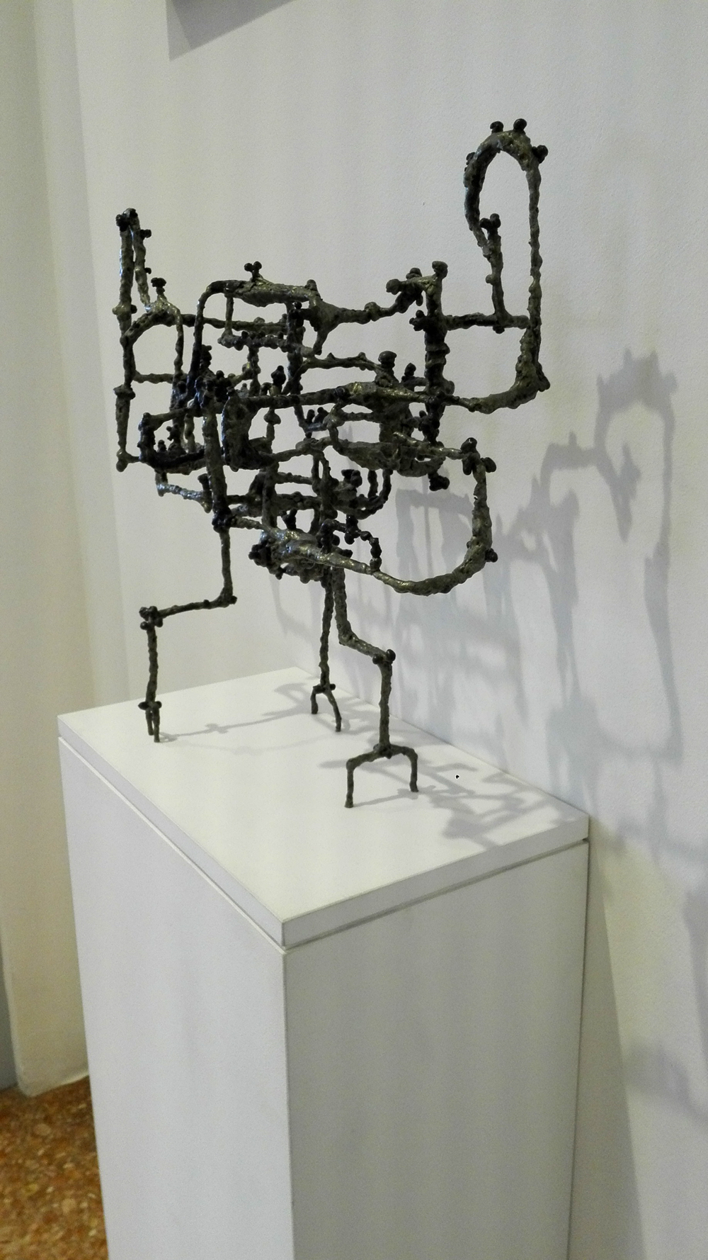 “Corax” (1953) by Ibram Lassaw @ Peggy Guggenheim Collection