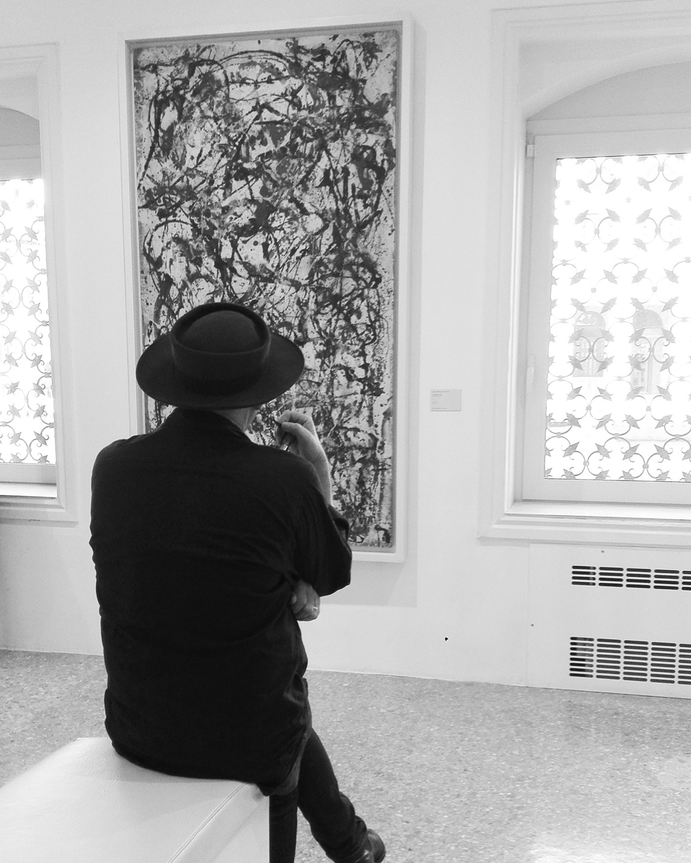 "Enchanted forest" (1947) by Jackson Pollock @ Peggy Guggenheim Collection