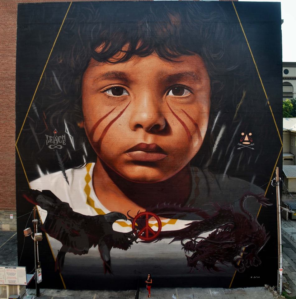 Jorit Agoch @Sacramento, USA