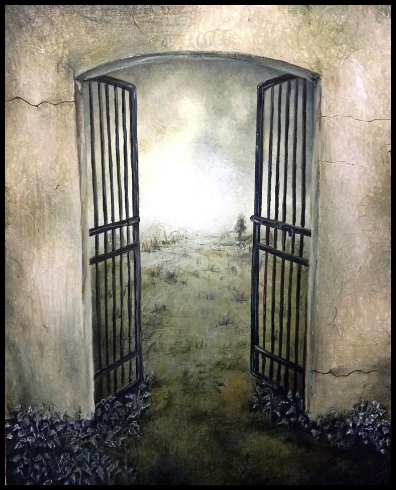 Laura Saddi - 2013. Una volta m'innamorai di un uomo che non sapeva amare, cm. 40x50, olio su tela, 2013