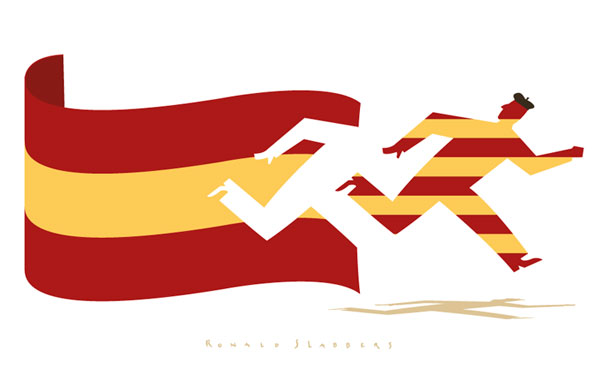 Ronald Slabbers - Catalonia wants to separate from Spain