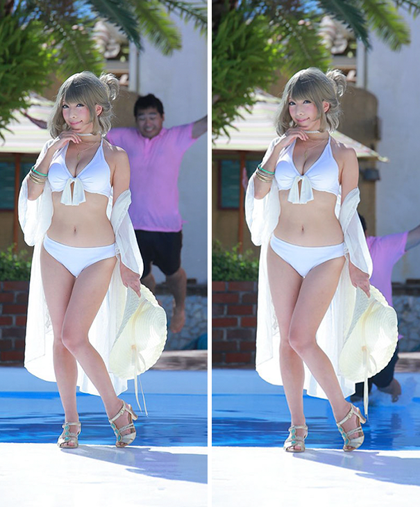 Spruzzi d'acqua sullo sfondo