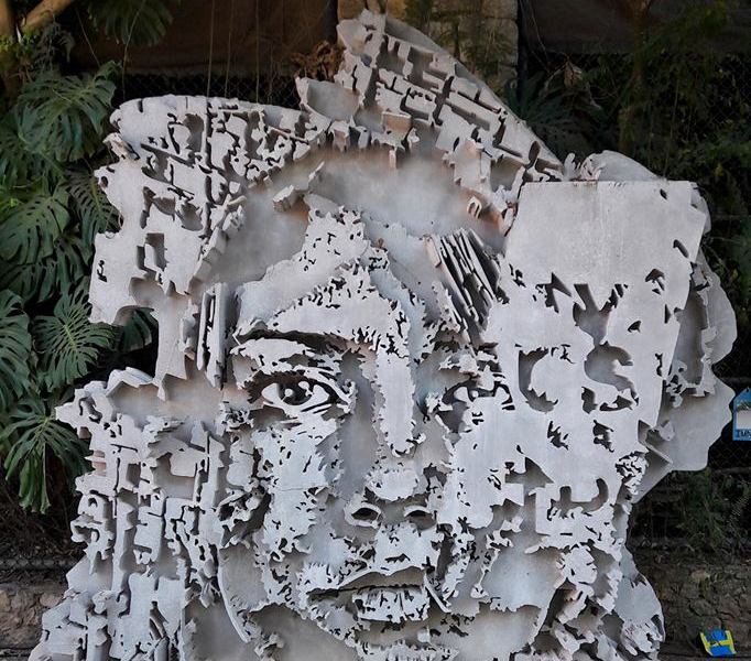 Vhils @Oeiras, Portugal