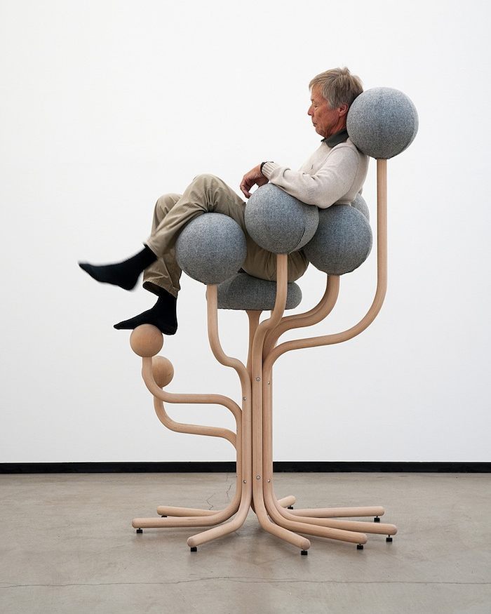Design: ergonomic chair by Peter Opsvik