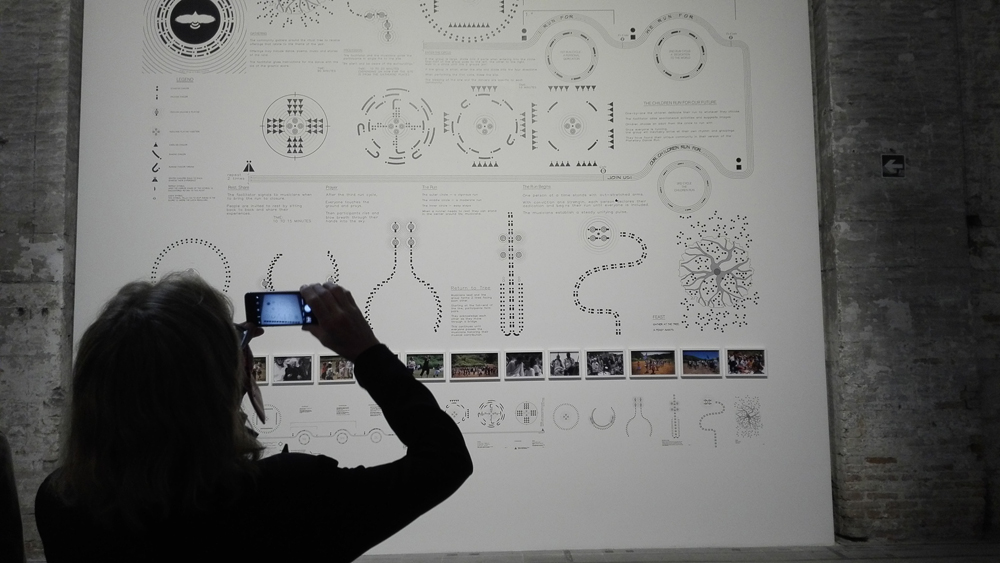 Biennale Arte 2017 – Arsenale - "Planetary Dance Banner" di Anna Halprin (USA)