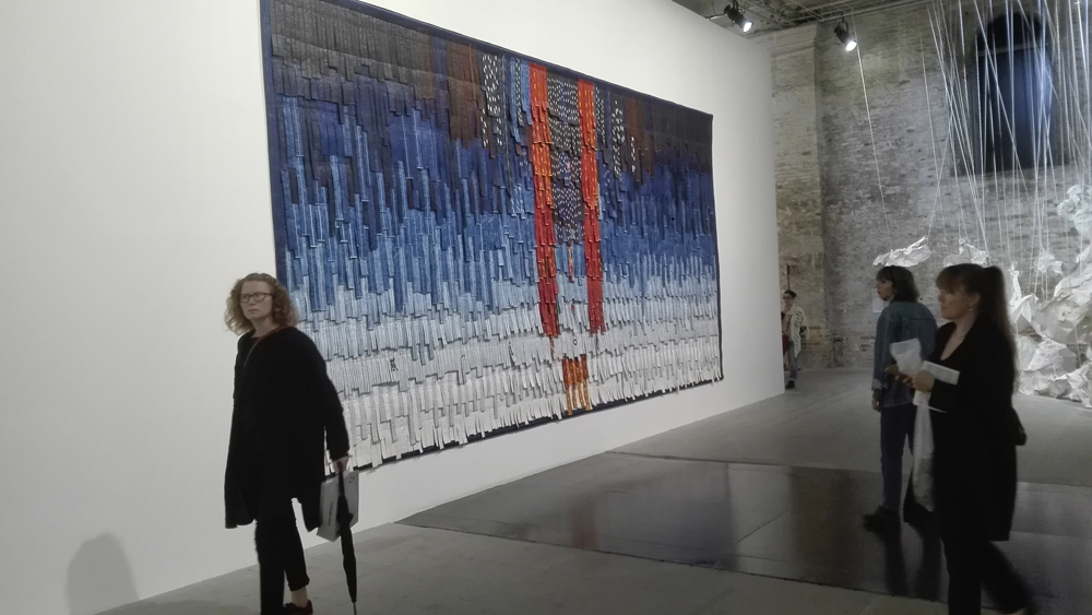 Biennale Arte 2017 – Arsenale - "Bresil (Guarani)" di Abdoulye Konate (Mali)