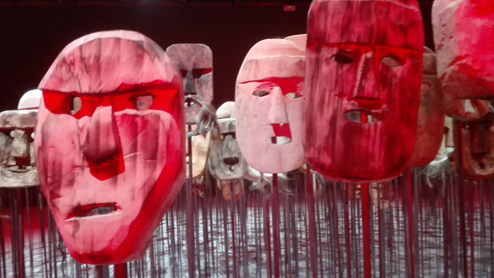 Biennale Arte 2017 - Arsenale - Padiglione cileno - "Werken" di Bernardo Oyarzun (Cile)