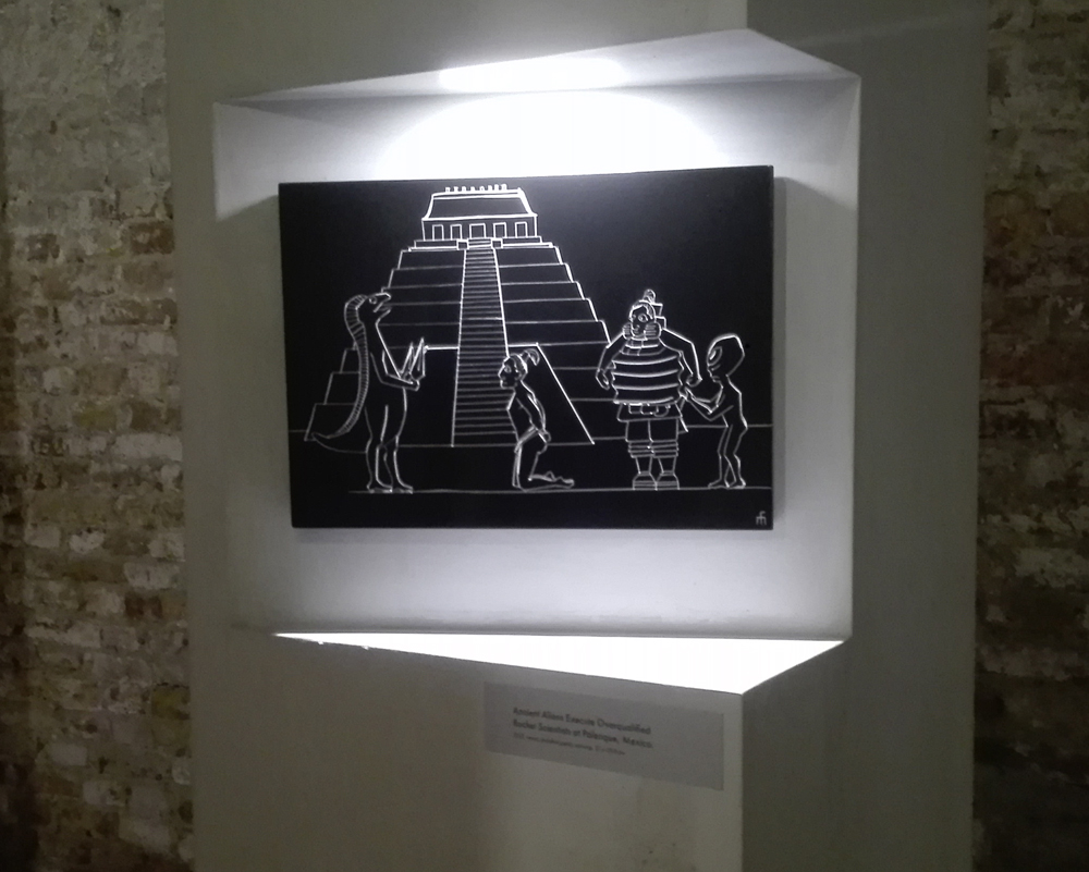 Biennale Arte 2017 - Arsenale - Padiglione Lettonia - "Guided Shopping Tour for Extraterrestrials at Champs-Élysées, Paris" di Miķelis Fišers (Lettonia)