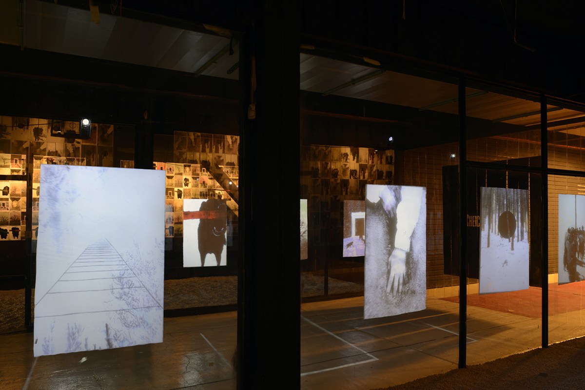 Matie¦Çre Noire_Act I_Projection_A_Route_collaboration with Carmen Main -® Laurent Carte