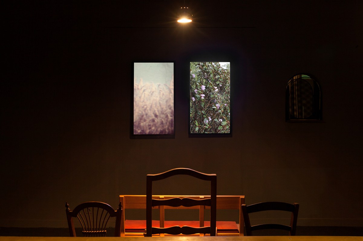 Matie¦Çre Noire_Act I_Projection_G_Flying ballons in great blue sky_collaboration with Diego Lo¦üpez Bueno -® Blind Eye Factory