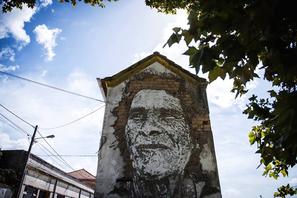 Vhils @Estarreja, Portugal